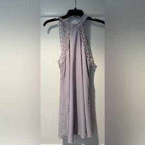Lulus Any Sway, Shape, or Form lavender Halter Dress